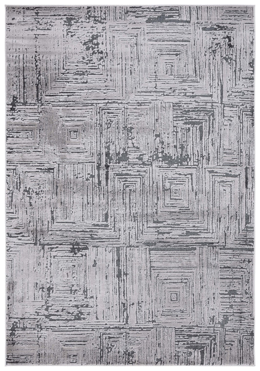 Safavieh Whisper Whs814F Grey/Dark Grey Area Rug