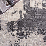 Safavieh Whisper Whs820F Grey/Light Beige Rug.