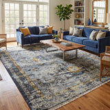 Amer Willow WIL-4 Indigo area rug - lifestyle view