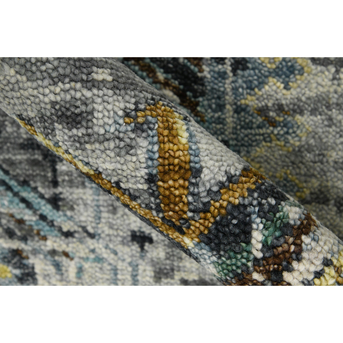 Amer Willow WIL-4 Indigo area rug - color swatch view