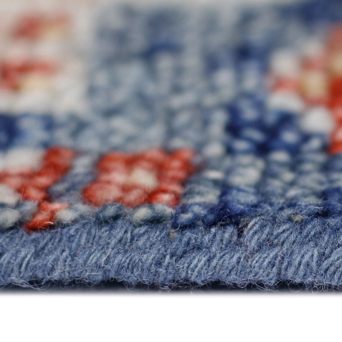 Amer Willow WIL-5 Navy area rug - profile view