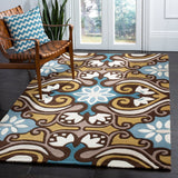 Safavieh Wyndham Wyd327A Blue/Multi Rug.
