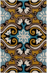 Safavieh Wyndham Wyd327A Blue/Multi Rug.