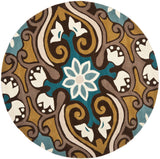Safavieh Wyndham Wyd327A Blue/Multi Rug.