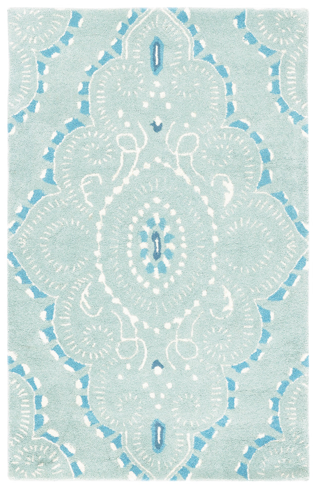 Safavieh Wyndham Wyd372A Blue/Ivory Rug.