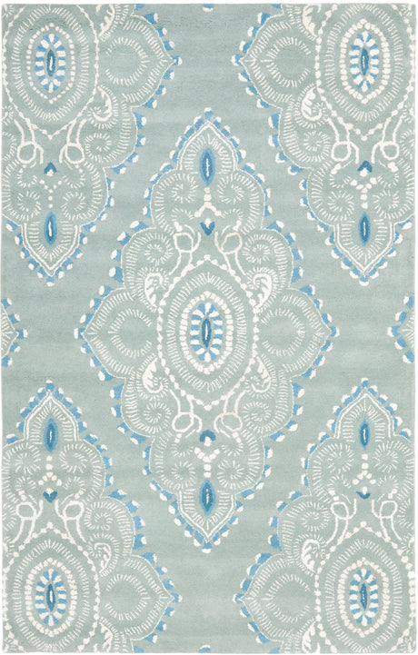 Safavieh Wyndham Wyd372A Blue/Ivory Rug.