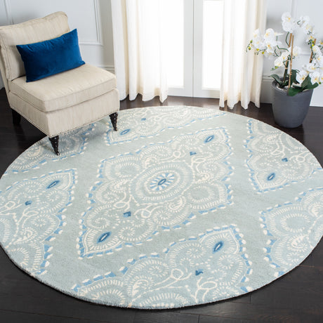 Safavieh Wyndham Wyd372A Blue/Ivory Rug.