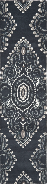 Safavieh Wyndham Wyd372C Dark Grey/Ivory Rug.