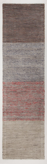 Chandra Xandra Xan-48402 Grey / Red Rug - sample color blanket