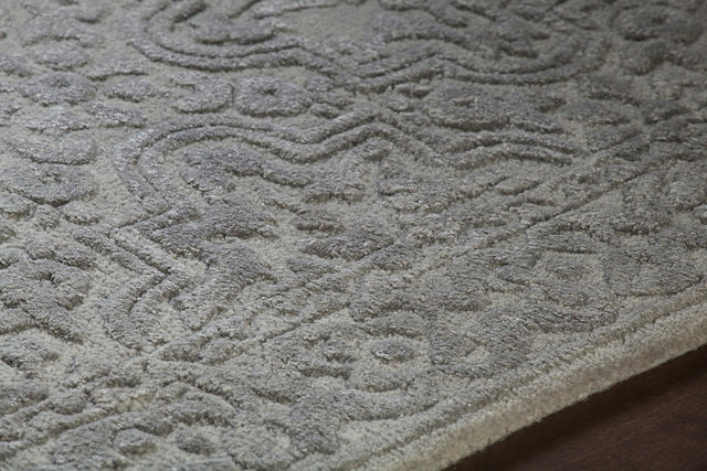 Chandra Xia Xia43702 Grey Rug - side detail