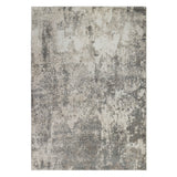 Amer Yasmin Contemporary Power-Loom Gray/Beige Area Rug