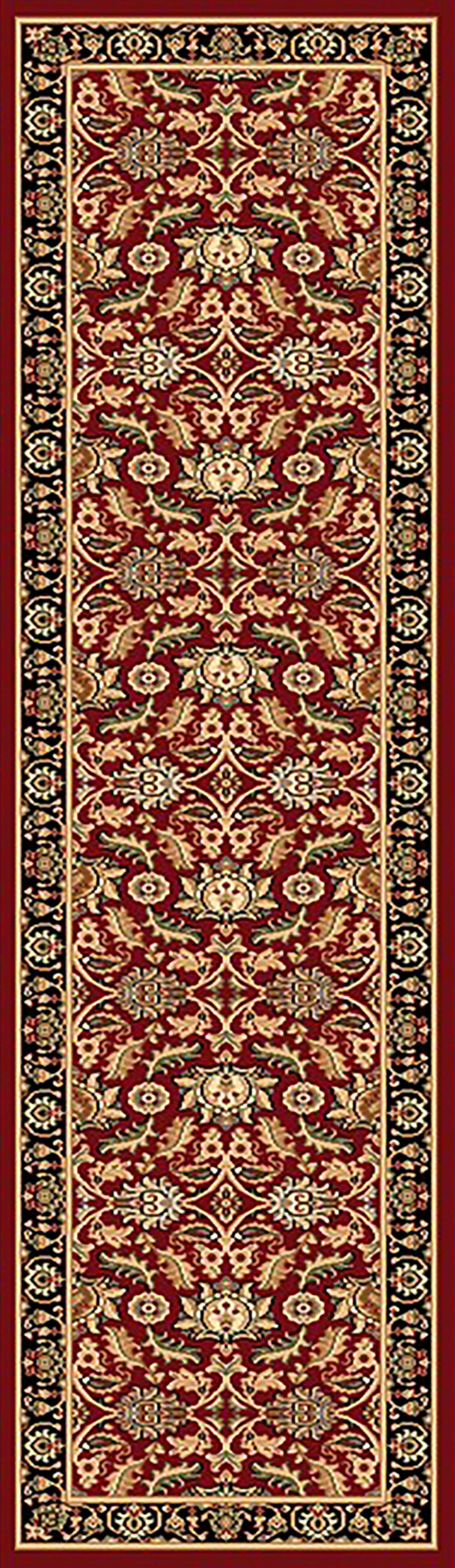Dynamic Rugs Yazd 1744 Red Rugs - runner view