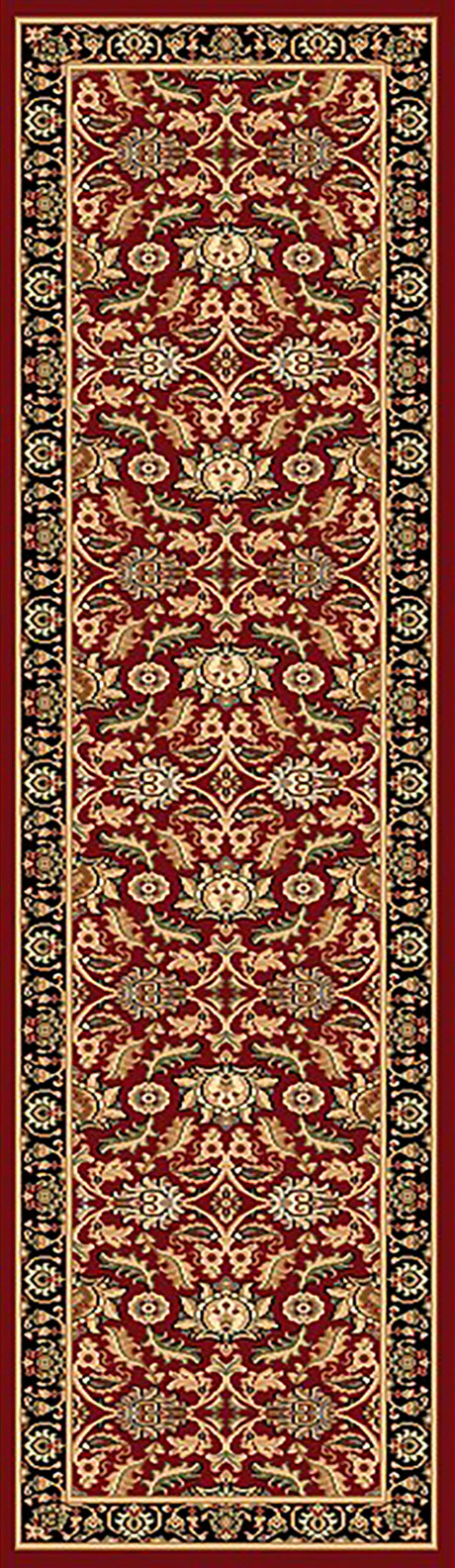 Dynamic Rugs Yazd 1744 Red Rugs - runner view
