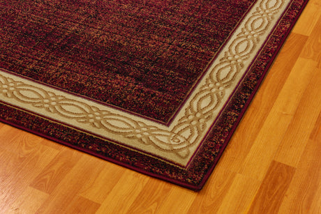 Dynamic Rugs Yazd 1770 Red Rugs - corner detail