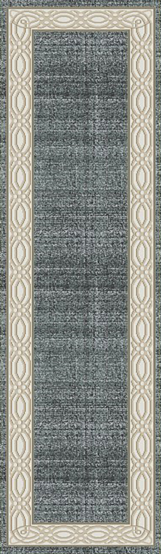 Dynamic Rugs Yazd 1770 Blue / Grey Rugs - runner view