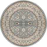 Dynamic Rugs Yazd 2803 Power Loomed Traditional Grey/Ivory Rug