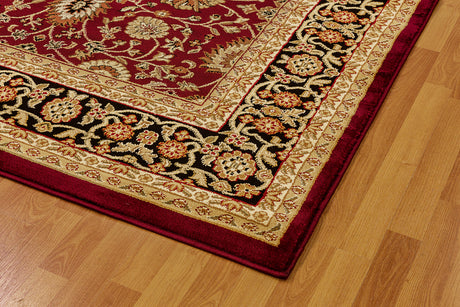 Dynamic Rugs Yazd 2803 Red / Red Rugs - corner detail