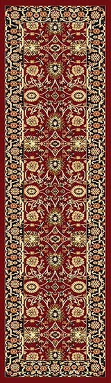 Dynamic Rugs Yazd 2803 Red / Red Rugs - runner view
