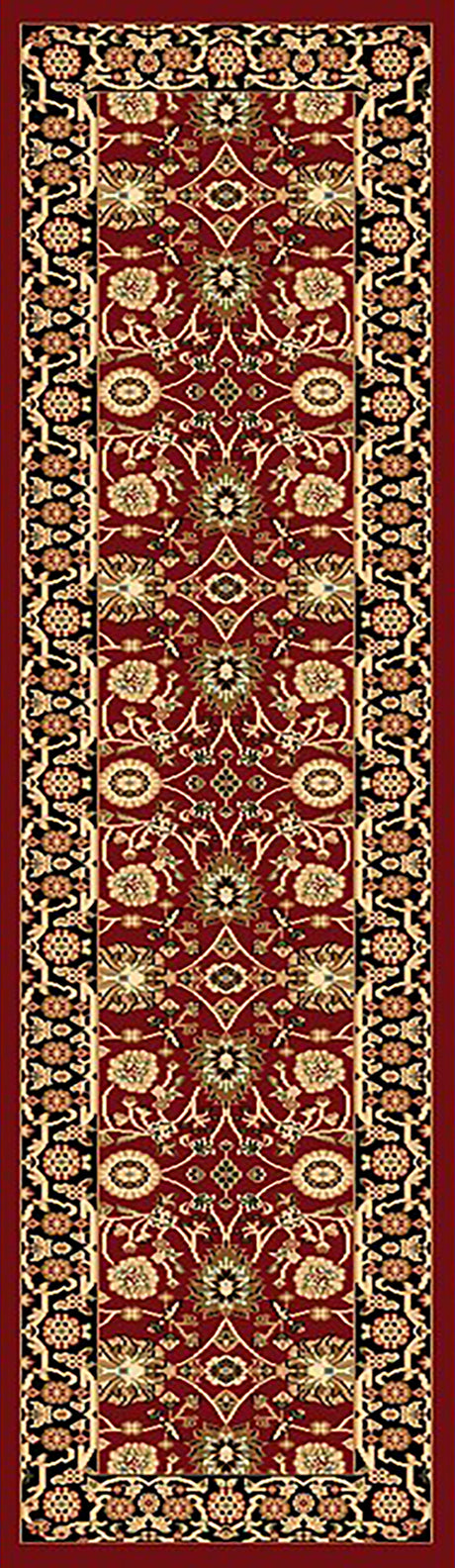 Dynamic Rugs Yazd 2803 Red / Red Rugs - runner view