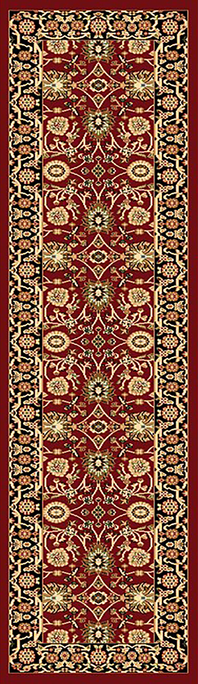 Dynamic Rugs Yazd 2803 Red / Red Rugs - runner view