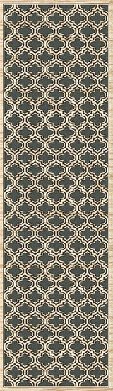 Dynamic Rugs Yazd 2816 Blue / Ivory Rugs - runner view