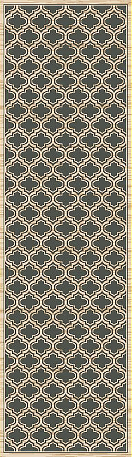 Dynamic Rugs Yazd 2816 Blue / Ivory Rugs - runner view
