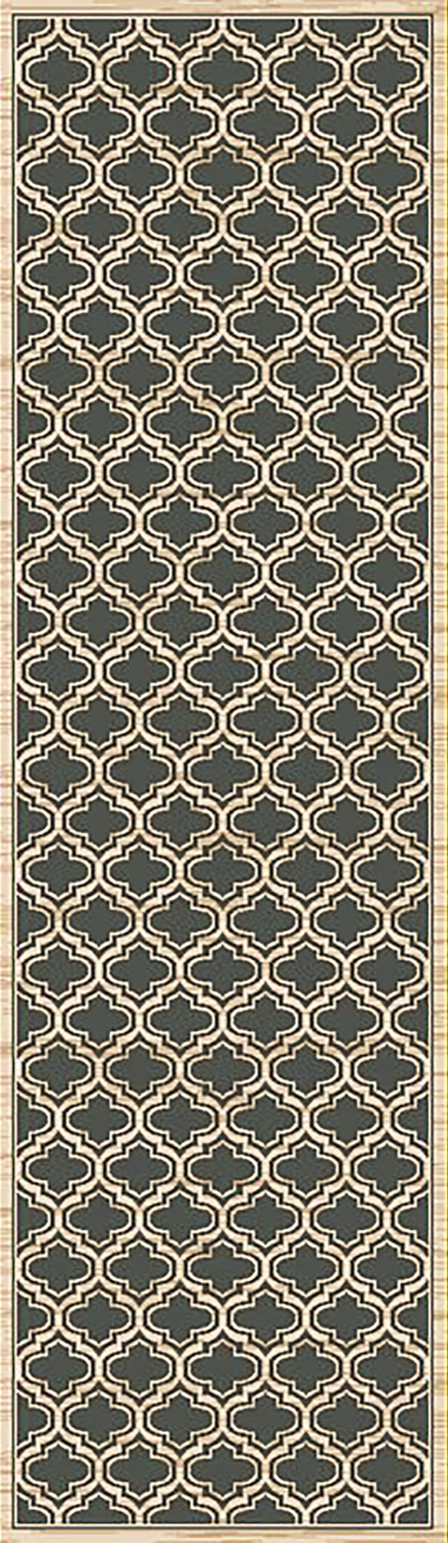 Dynamic Rugs Yazd 2816 Blue / Ivory Rugs - runner view