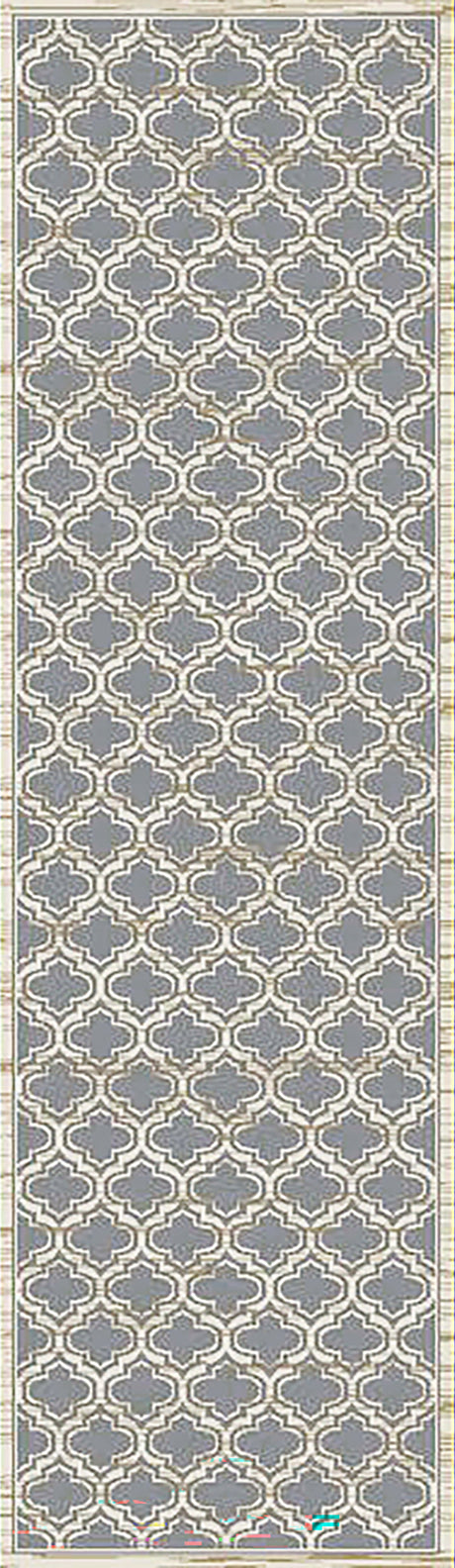 Dynamic Rugs Yazd 2816 Grey / Ivory Rugs - runner view