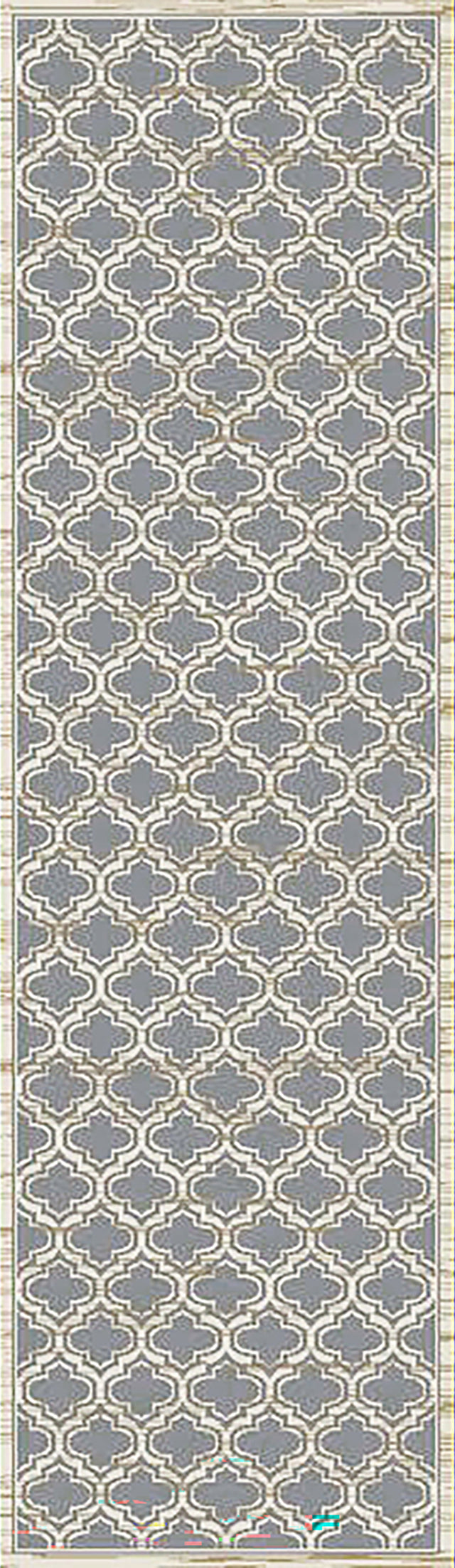 Dynamic Rugs Yazd 2816 Grey / Ivory Rugs - runner view
