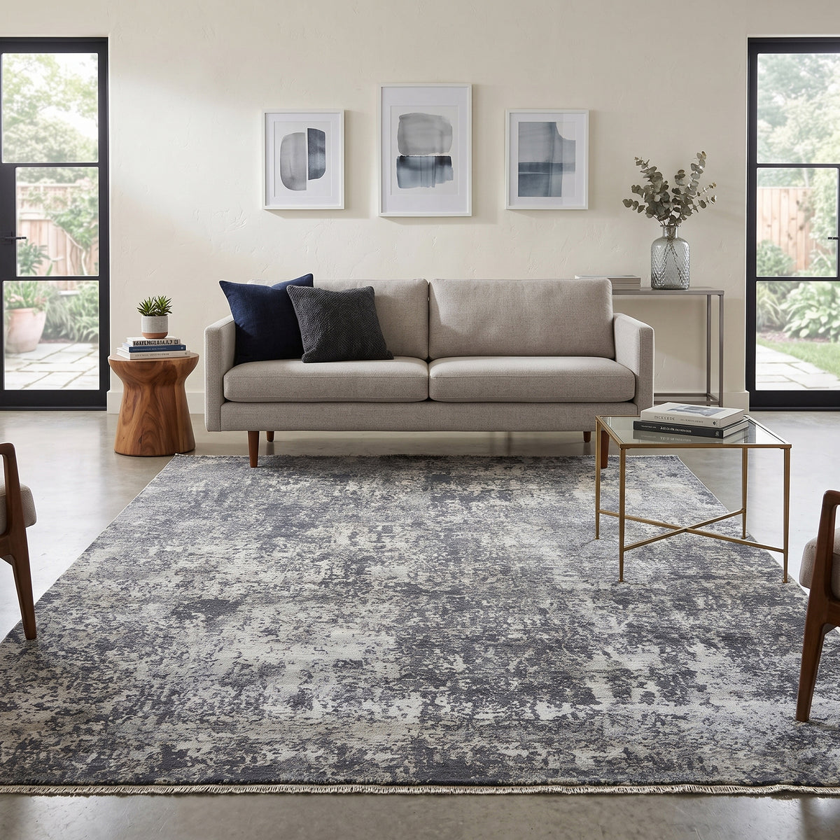 Amer Zenith ZEN-1 Cape Cod area rug - lifestyle view