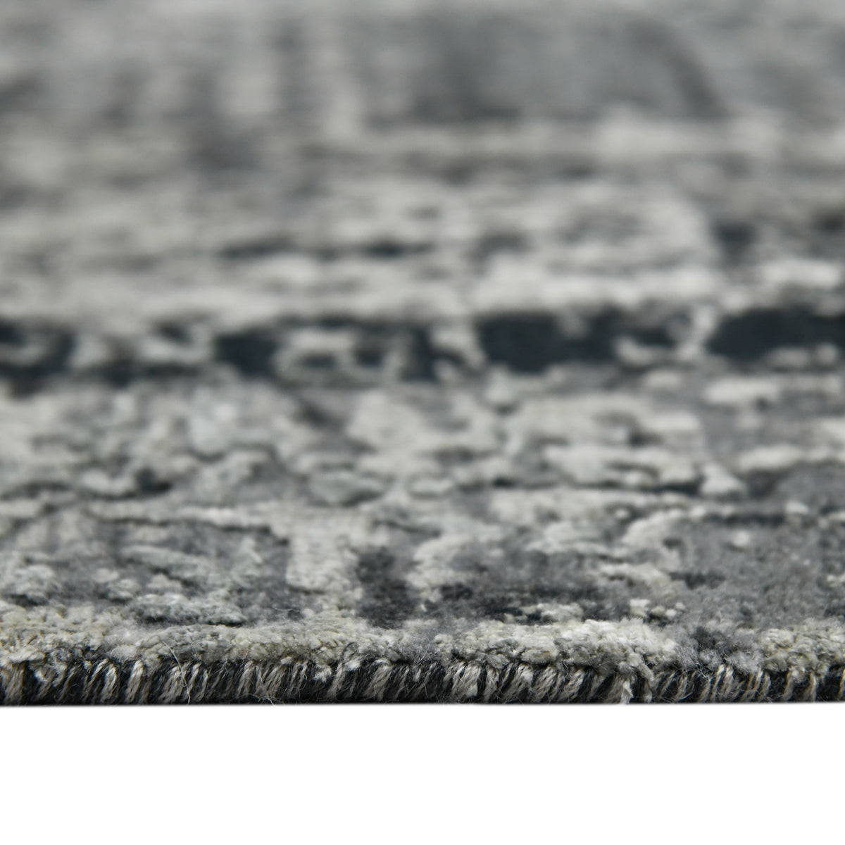 Amer Zenith ZEN-38 Dark Gray area rug - profile view