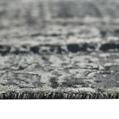 Amer Zenith ZEN-38 Dark Gray area rug - profile view
