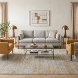 Amer Zenith ZEN-64 Gold area rug - lifestyle view
