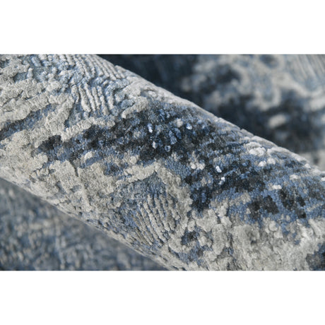 Amer Zenith ZEN-82 Blue Sapphire area rug - color swatch view