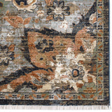 Jaipur Label J Amena ZFA09 Medallion Dark Navy and Taupe Rug