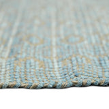 Amer Zola ZOL-5 Sky Blue area rug - profile view