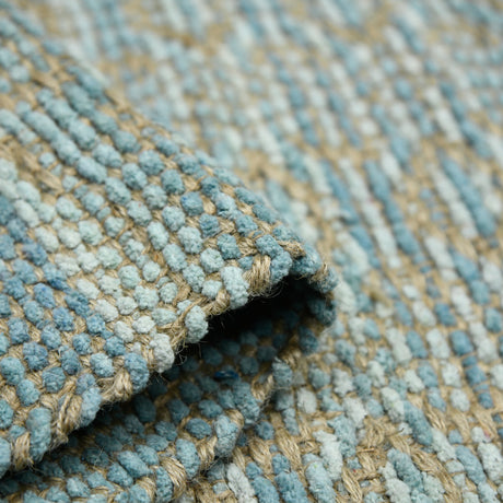 Amer Zola ZOL-5 Sky Blue area rug - rolled view