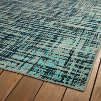 Kaleen Zuma Beach Zum04-78 Turquoise, Gray, Navy, Black Area Rug