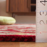 Safavieh Blossom 4'-0" x 6'-0" Rug in Red / Ivory