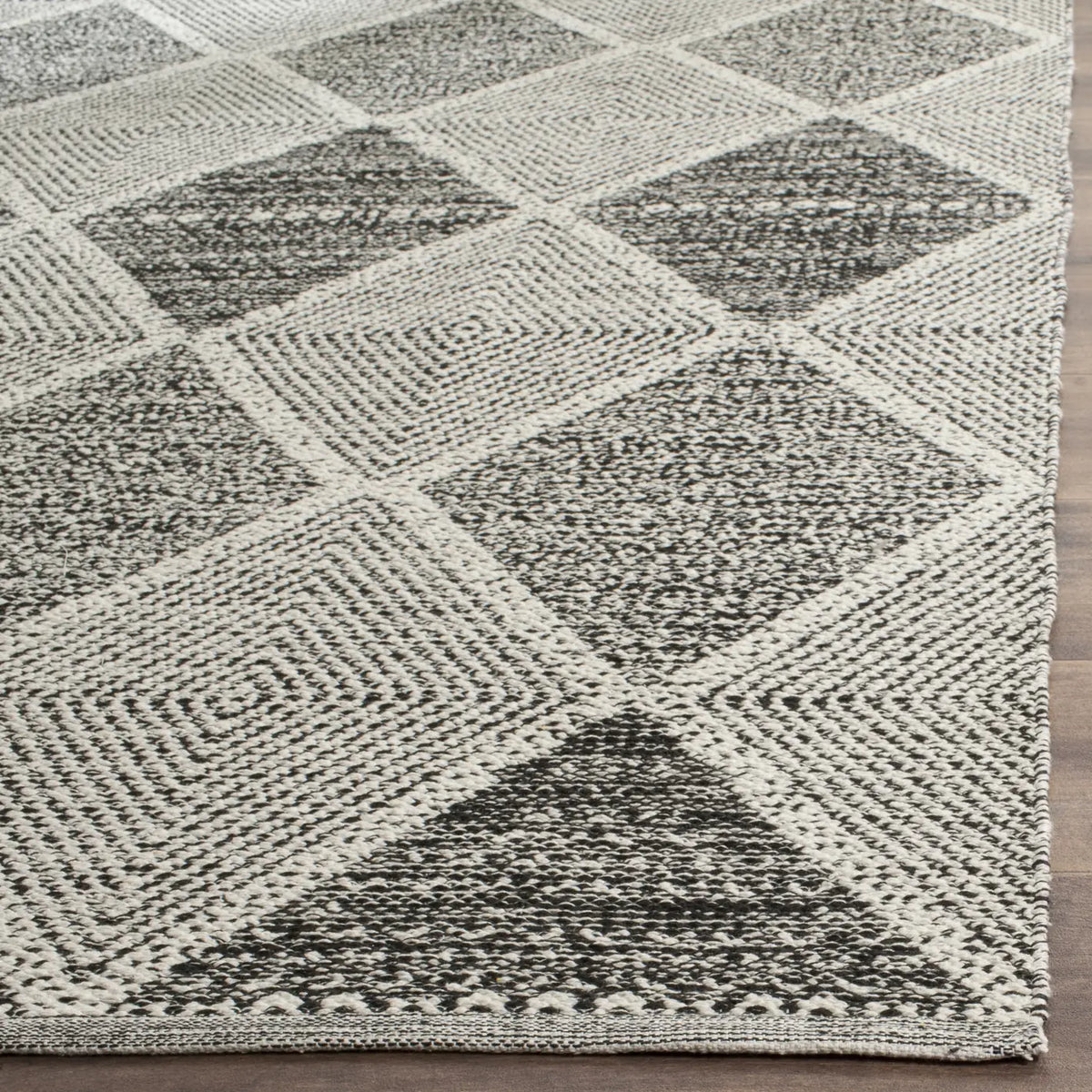 Safavieh Montauk 4'-0" x 6'-0" Rug in Black