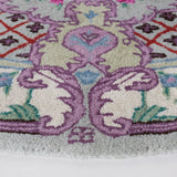 Safavieh Bellagio 5'-0" x 5'-0" Rug in Light Green / Ivory