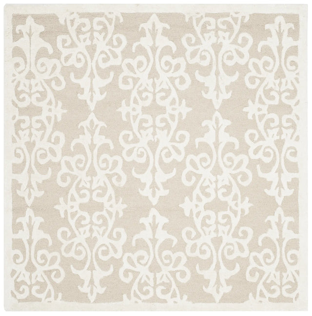 Safavieh Bella 5'-0" x 5'-0" Rug in Sand / Ivory