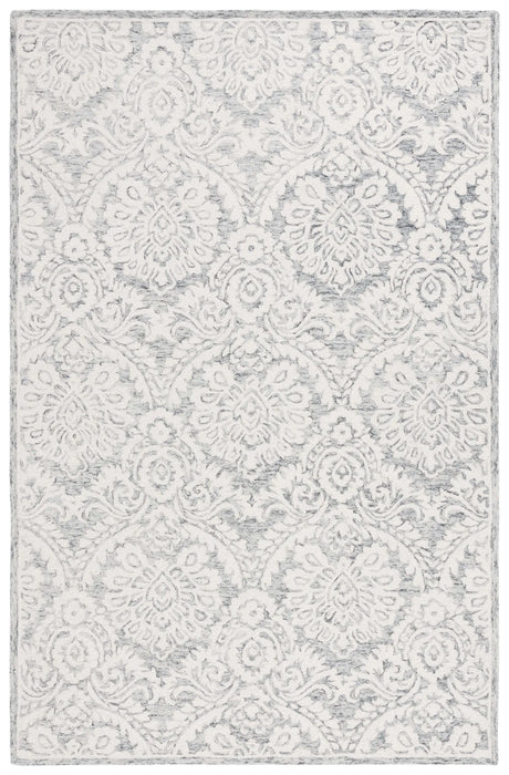 Safavieh Blossom 4'-0" x 6'-0" Rug in Grey / Ivory