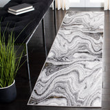 Safavieh Amelia 2'-0" x 8'-0" Rug in Grey / Gold