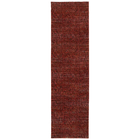 Oriental Weavers Sphinx Atlas 8033K Red/Rust Rugs - runner