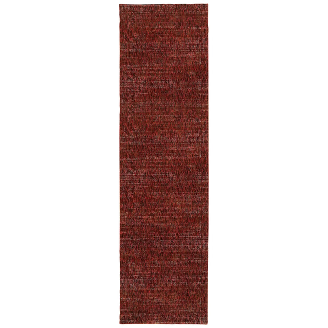 Oriental Weavers Sphinx Atlas 8033K Red/Rust Rugs - runner