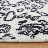 Safavieh Metro 6'-0" x 6'-0" Rug in Ivory / Black