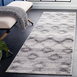 Safavieh Adirondack 2'-6" x 10'-0" Rug in Silver / Charcoal