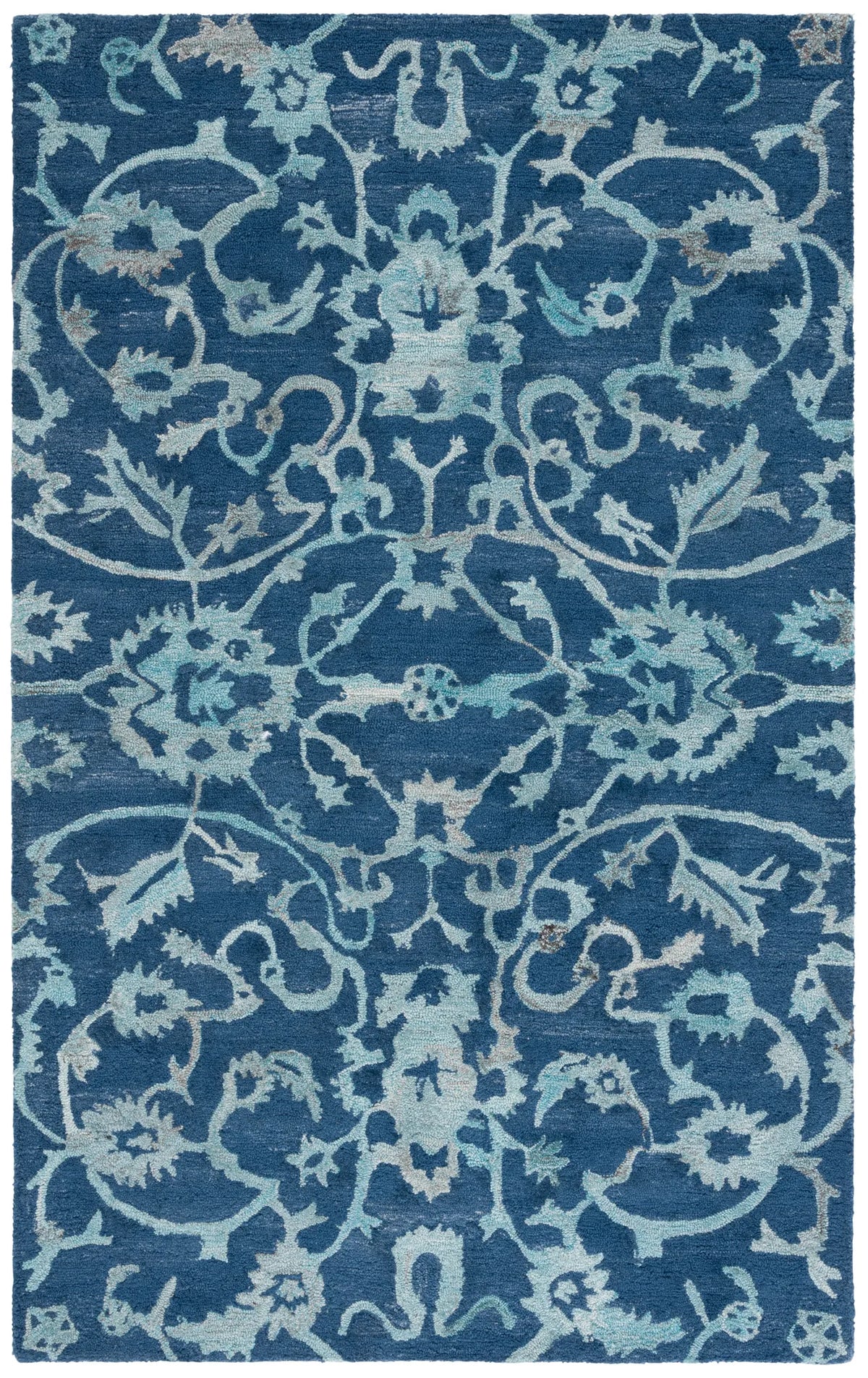 Safavieh Anatolia 4'-0" x 6'-0" Rug in Navy