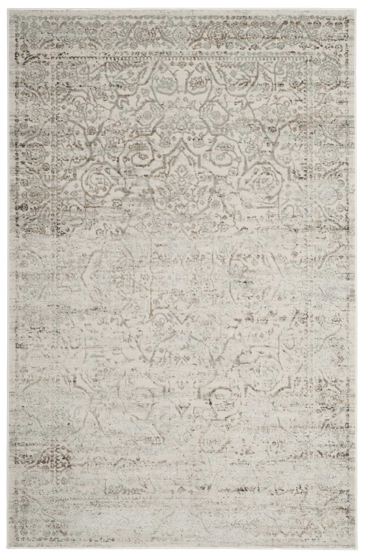 Safavieh Princeton 4'-0" x 6'-0" Rug in Beige / Grey